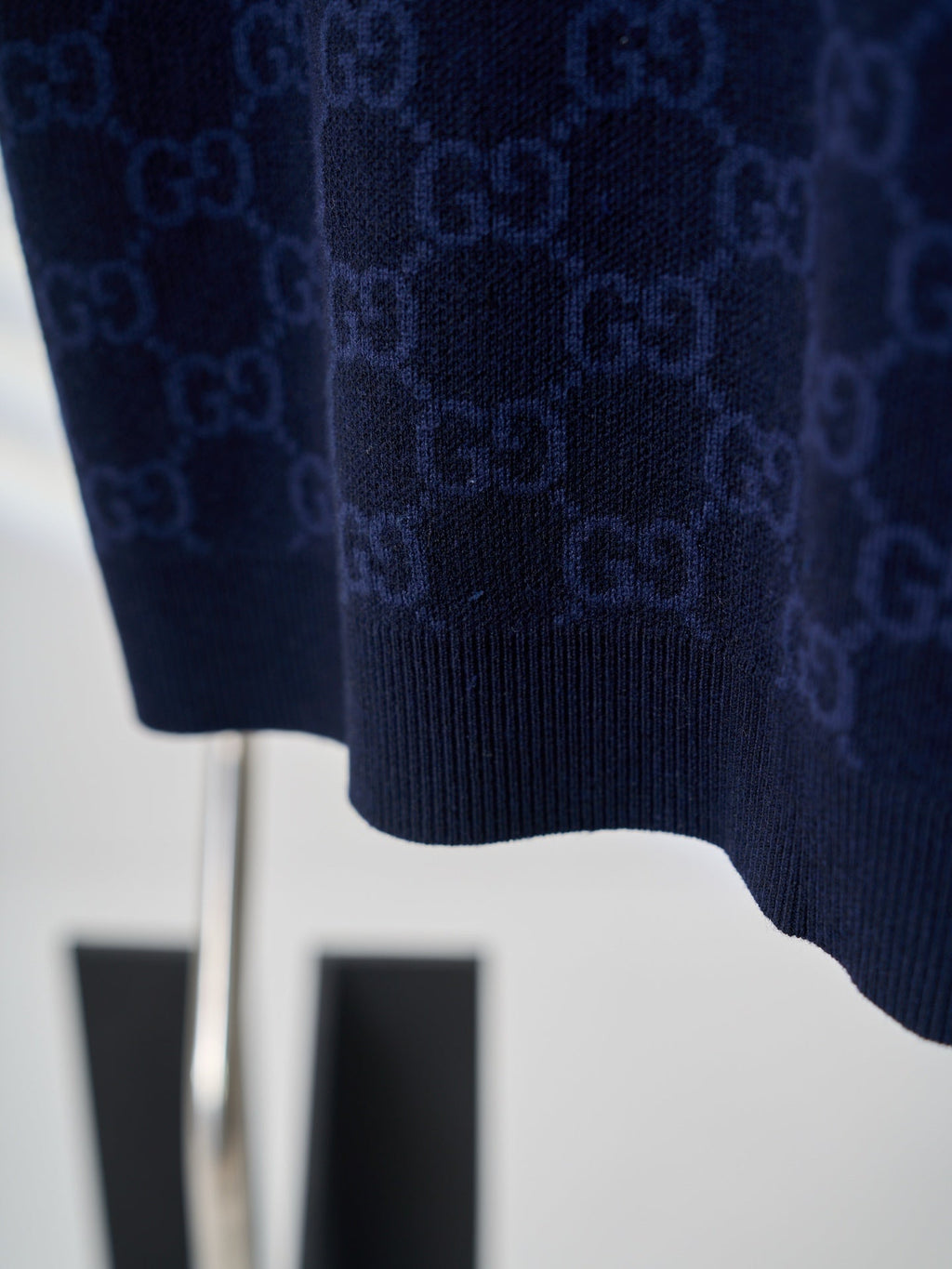 Gucci Jacquard All-over Knit Polo shirt