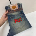 Gucci Fitted Straight-Leg Jeans