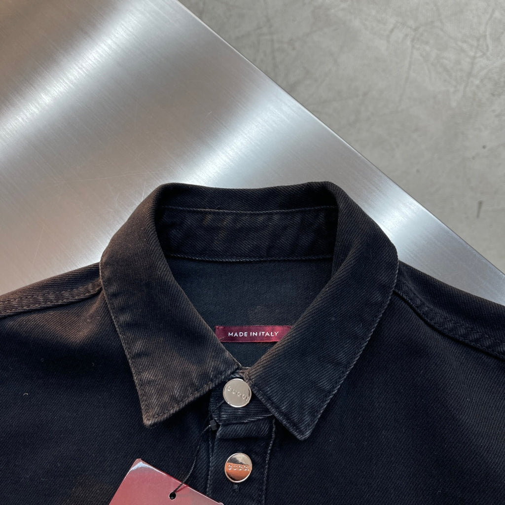 Gucci Denim Long-sleeved Shirt