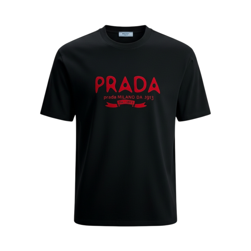 Prada 3D design T shirt