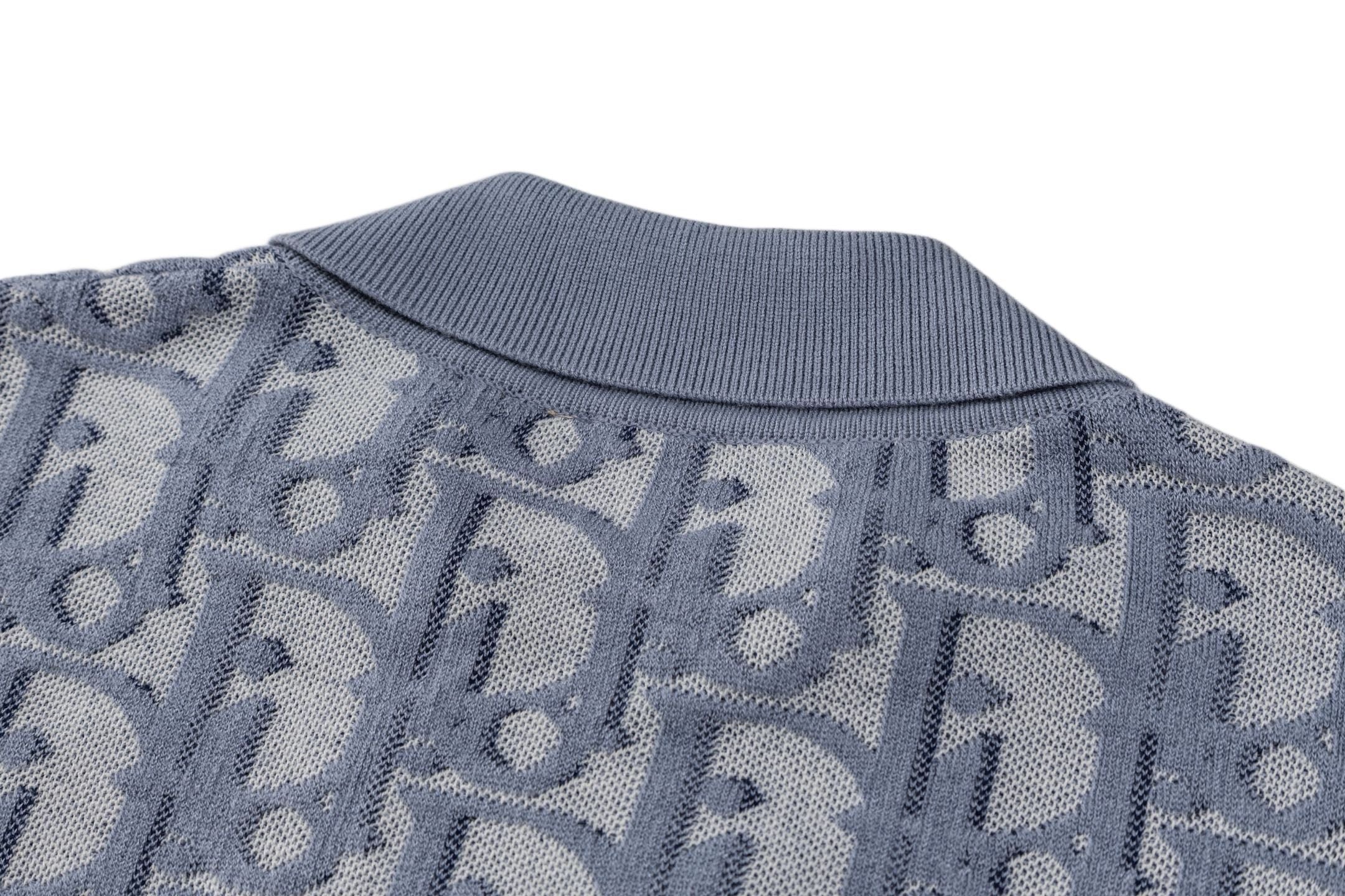 Dior Oblique Jacquard Knit Shirt
