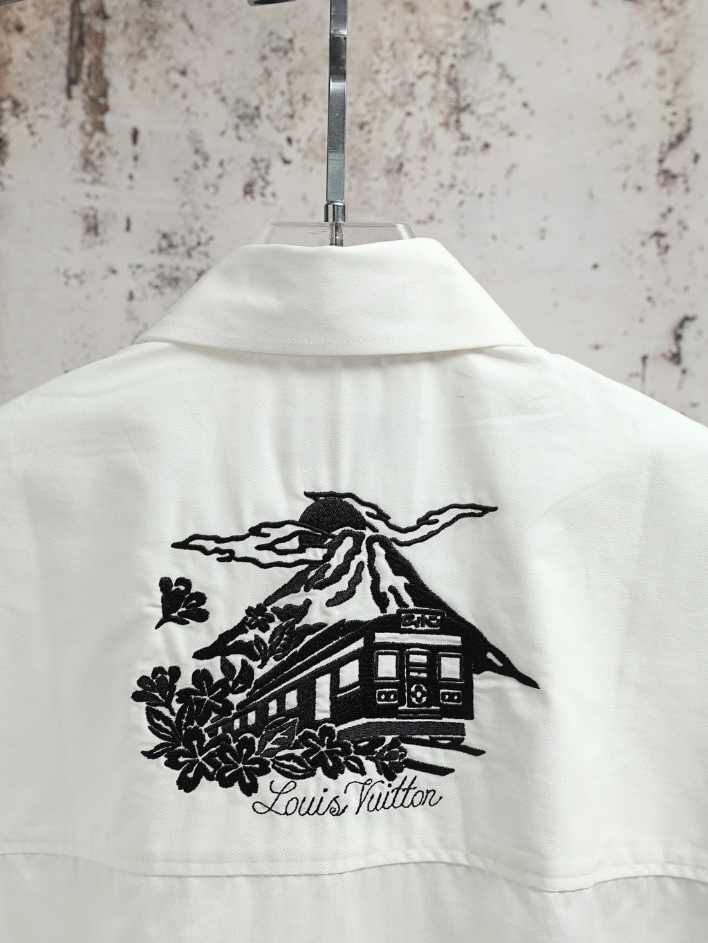 LV × Nigo Collab Short Sleeve Shirt