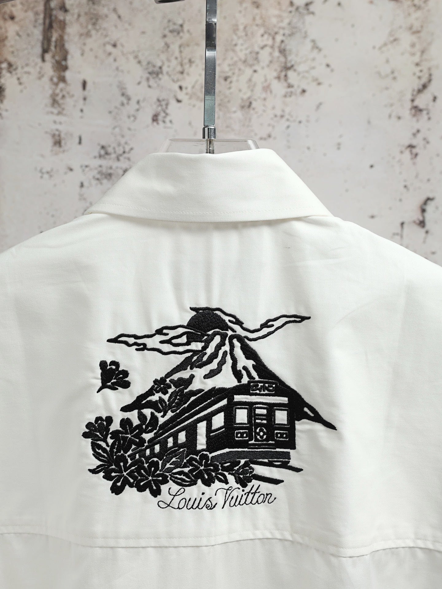 LV × Nigo Collab Short Sleeve Shirt