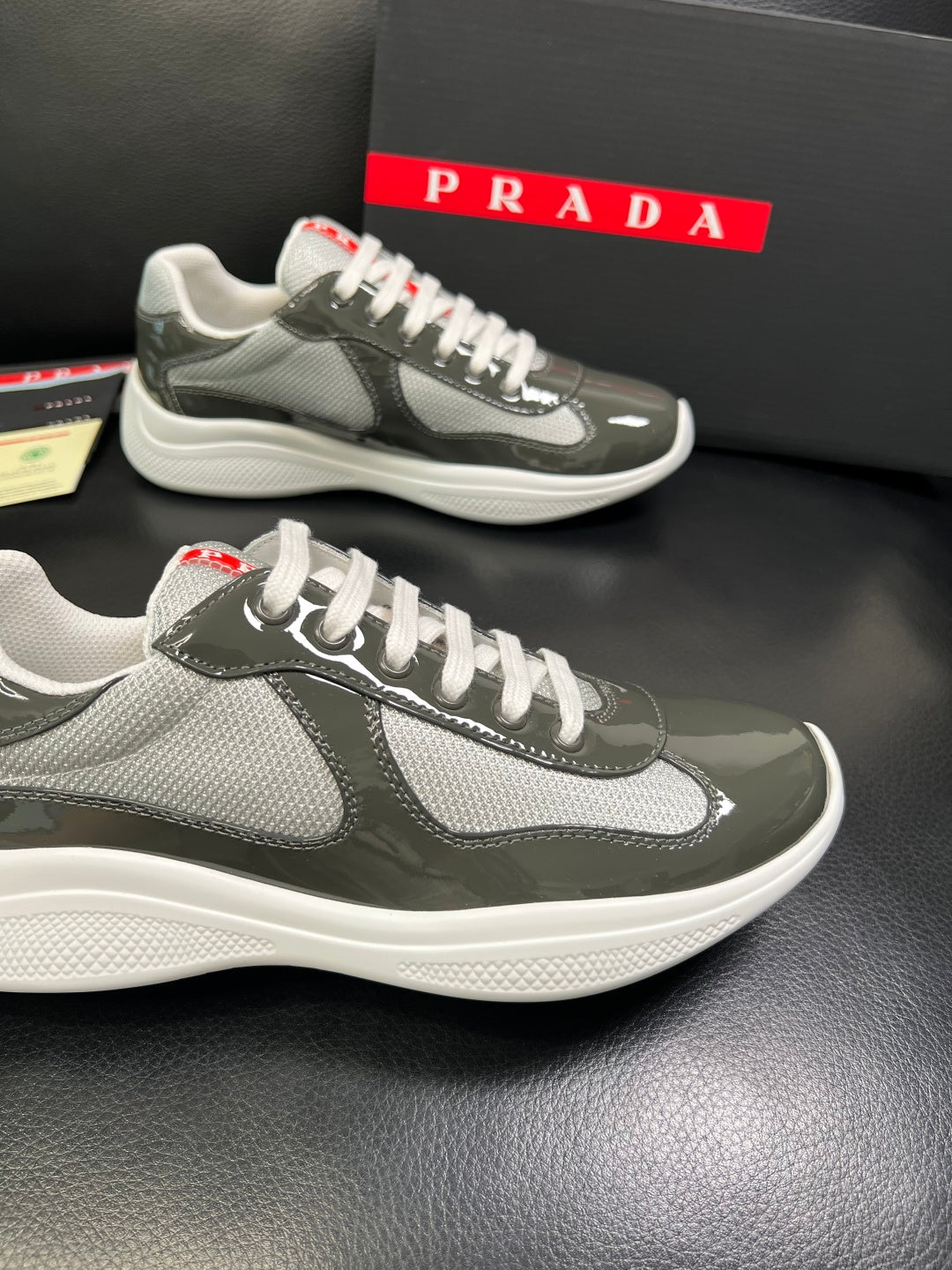 Prada Patent Leather American Cup