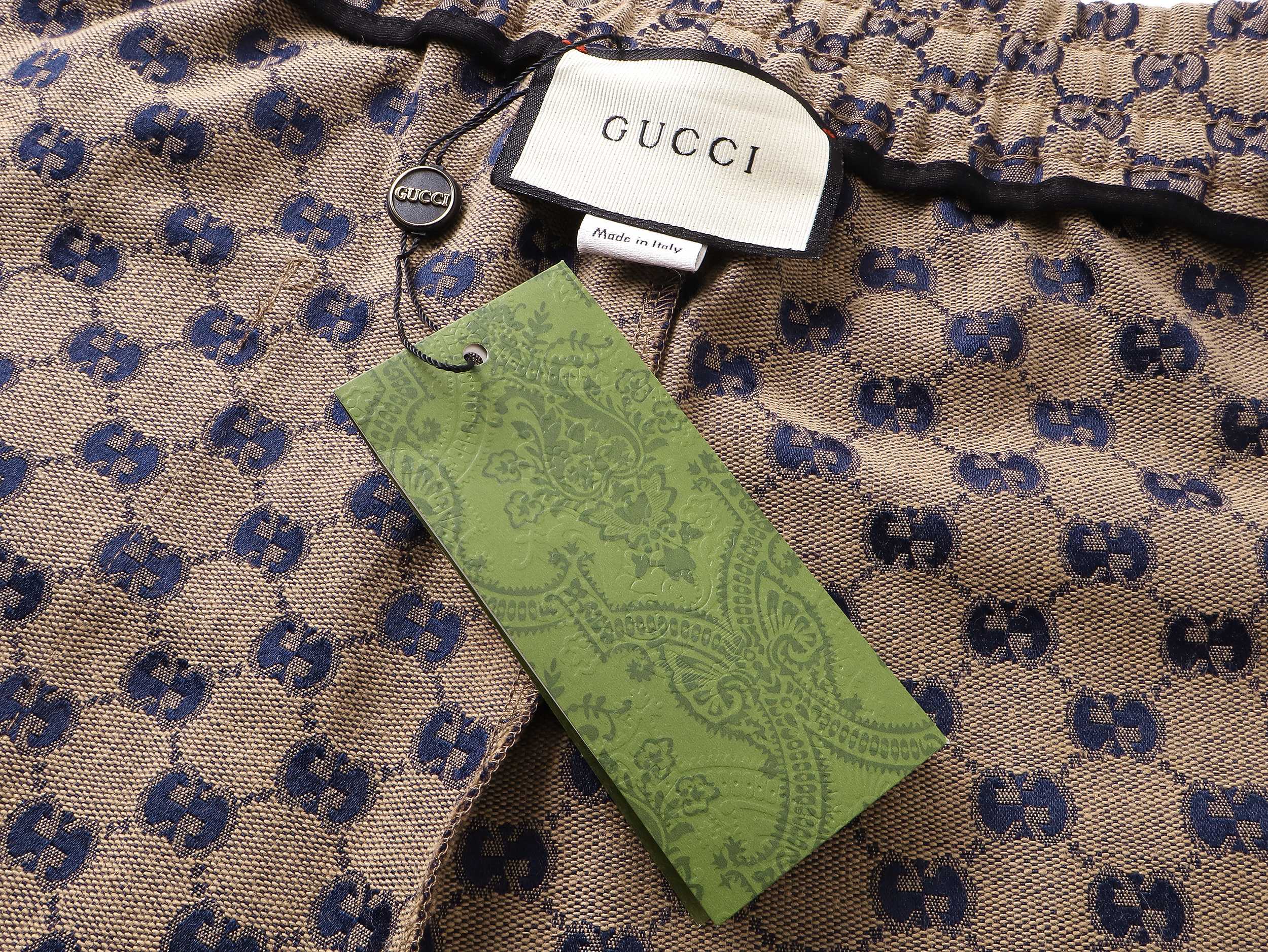 GG new all-over jacquard shorts