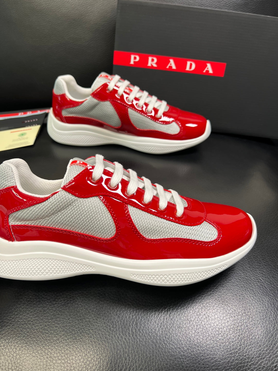 Prada Patent Leather American Cup