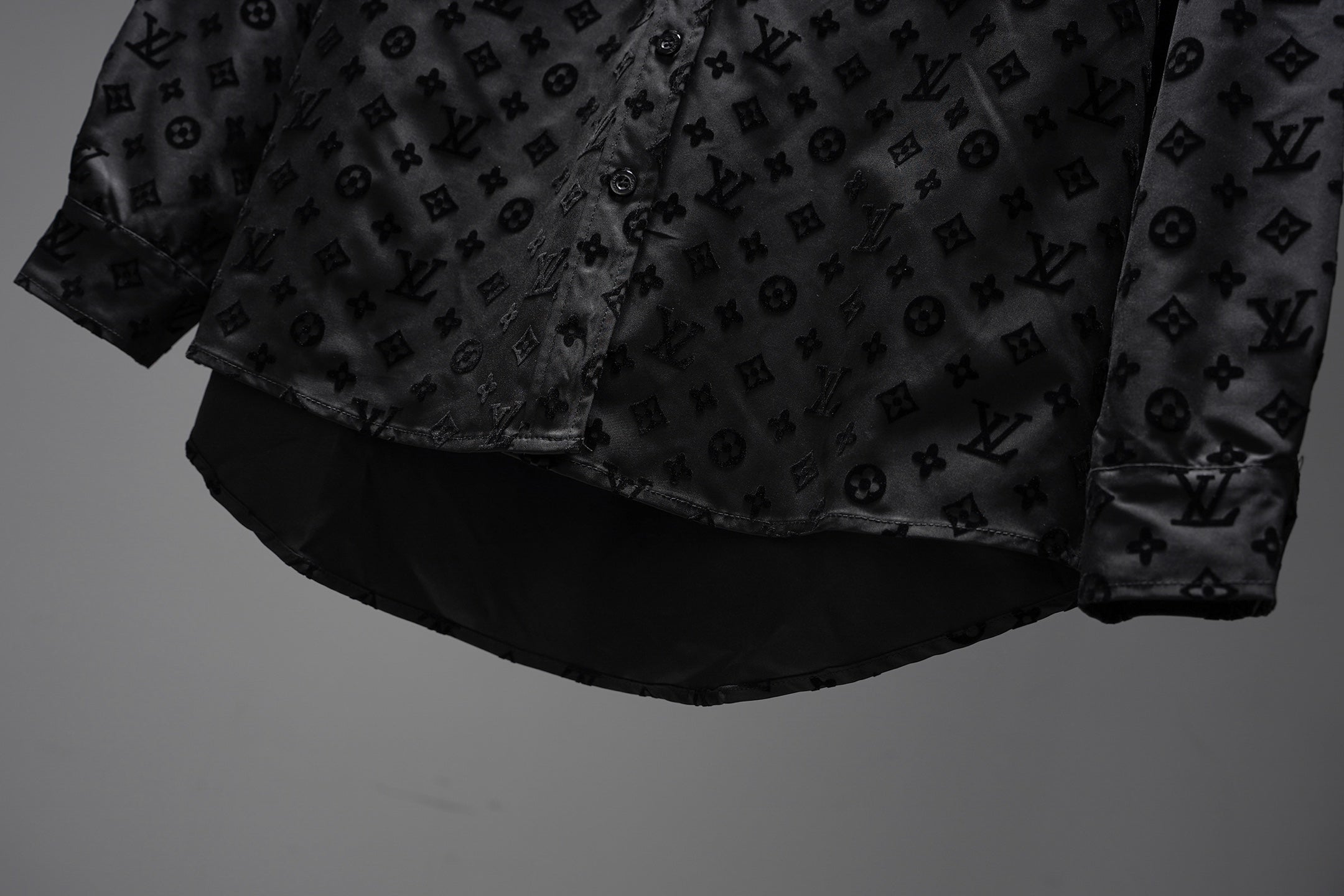 LV Jacquard All-over Logo Shirt/ Jacket