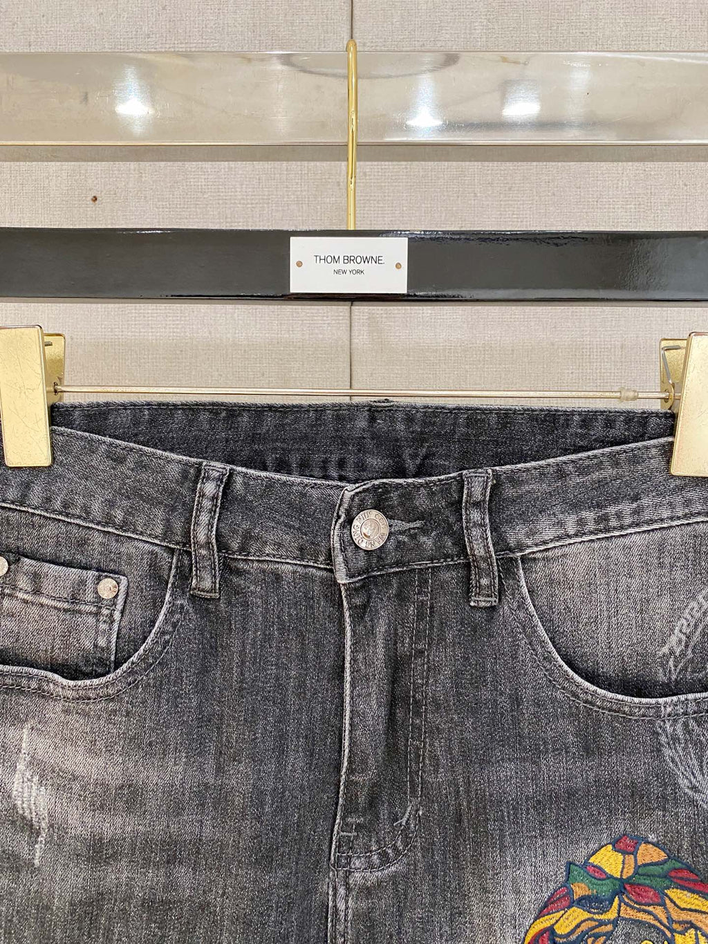 Versace Denim Shorts