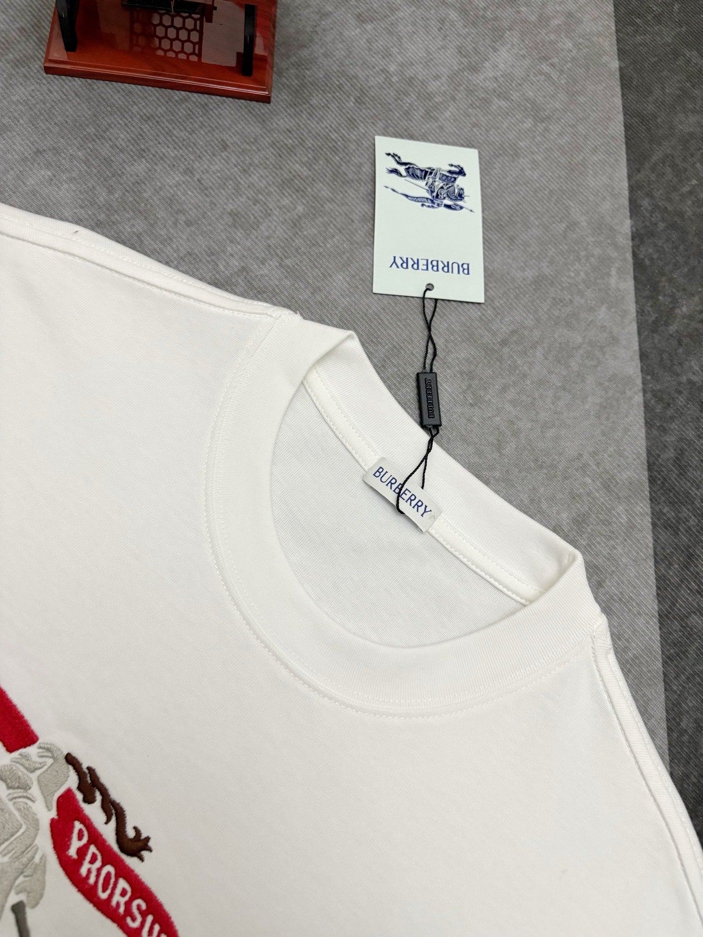 Burberry Embroidered T-Shirt