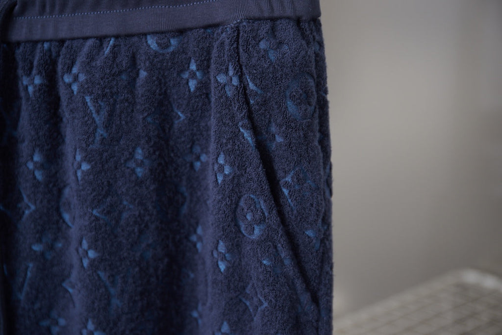 LV Embossed Terry Cloth Shorts