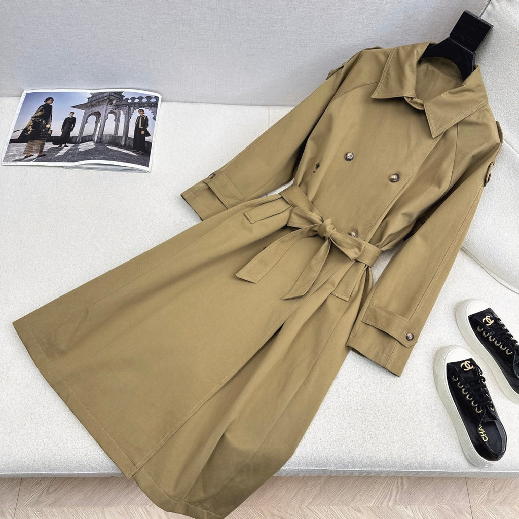Dior Women's Long Trench Coat