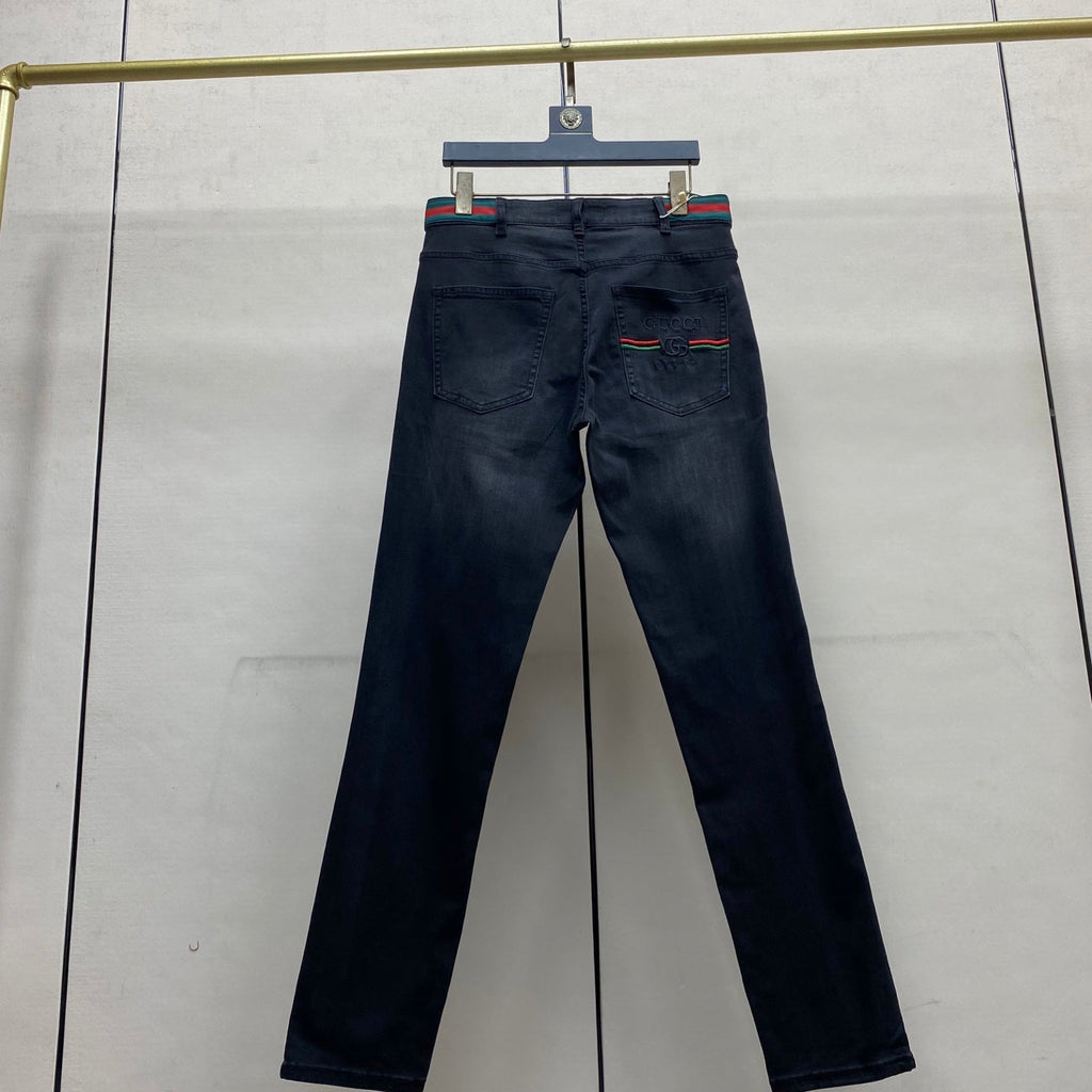 GG Slim fit Straight Leg Jeans