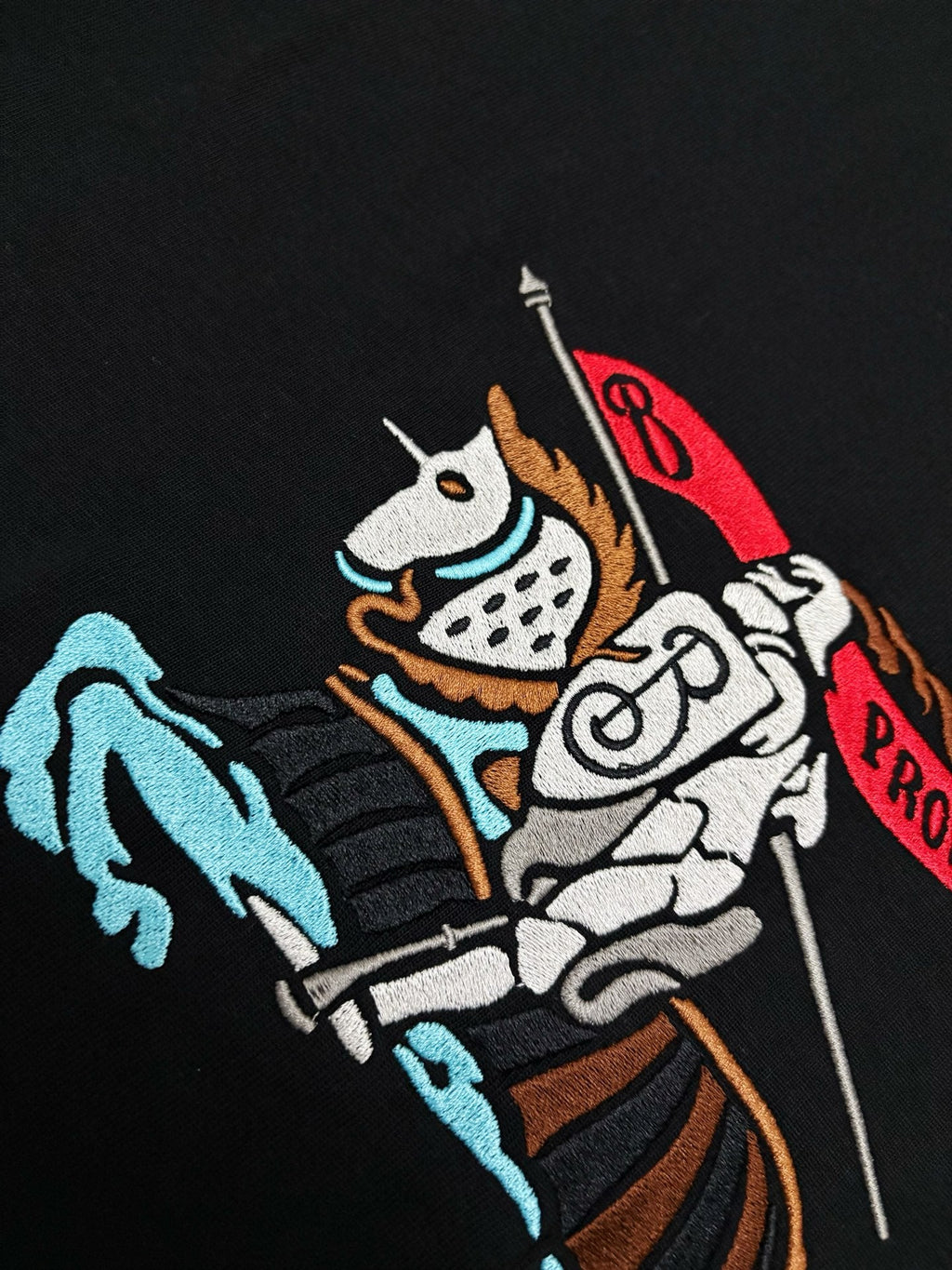 Burberry Embroidered T-Shirt