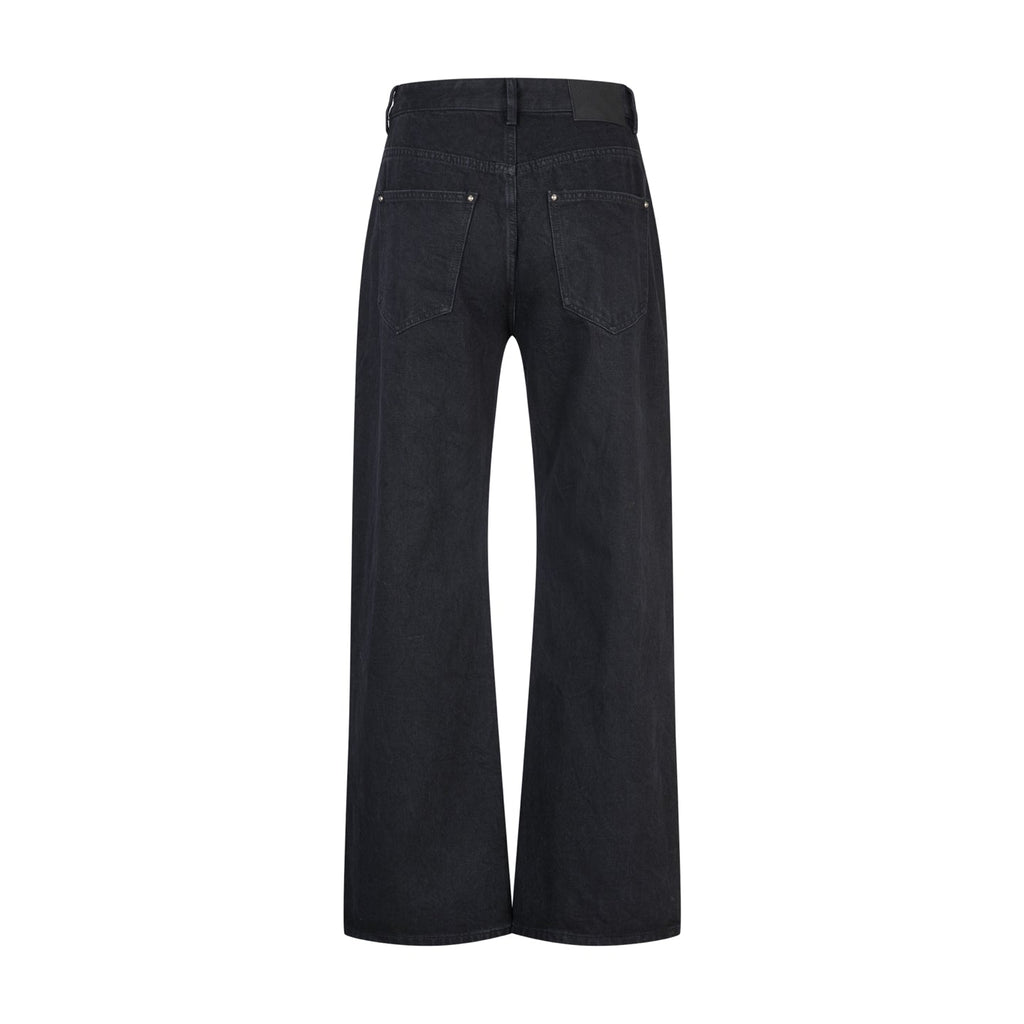 LV Ripped and Distressed Denim Pants