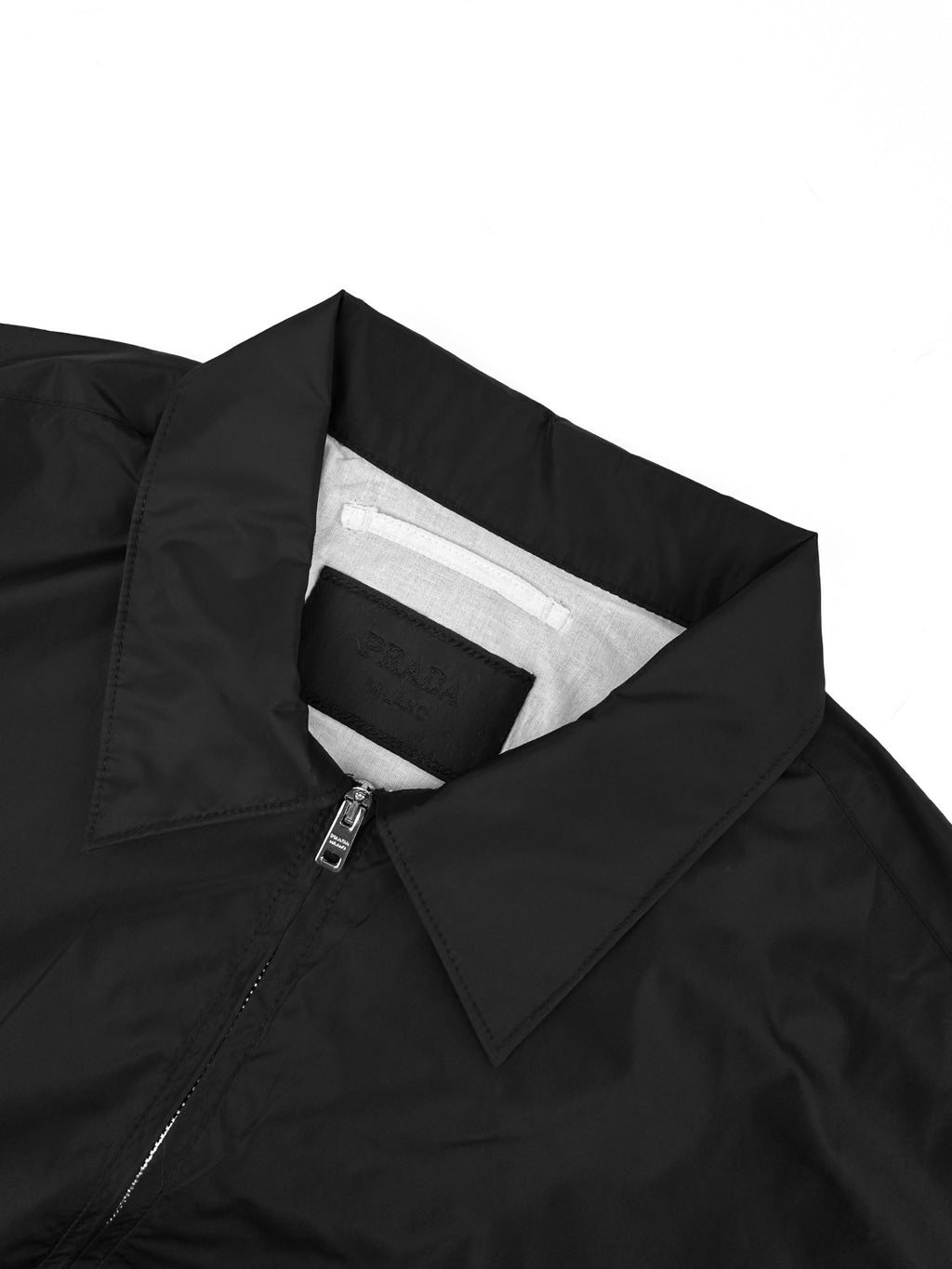 Prada Zipper Short Sleeve Shirt
