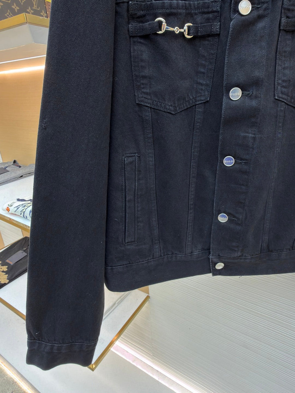Gucci Horsebit Denim Jacket