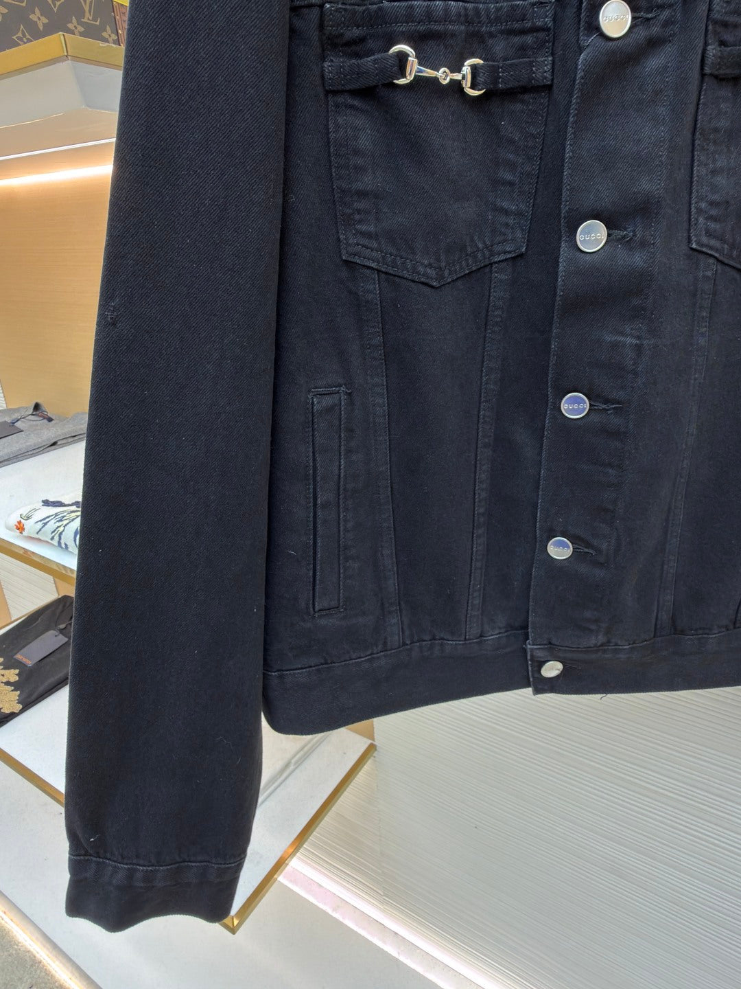 Gucci Horsebit Denim Jacket