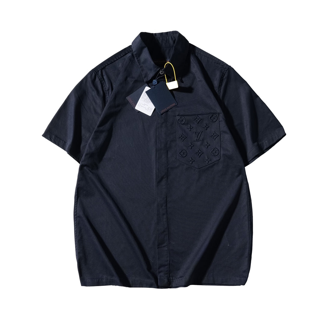LV Monogram Short-Sleeve Shirt