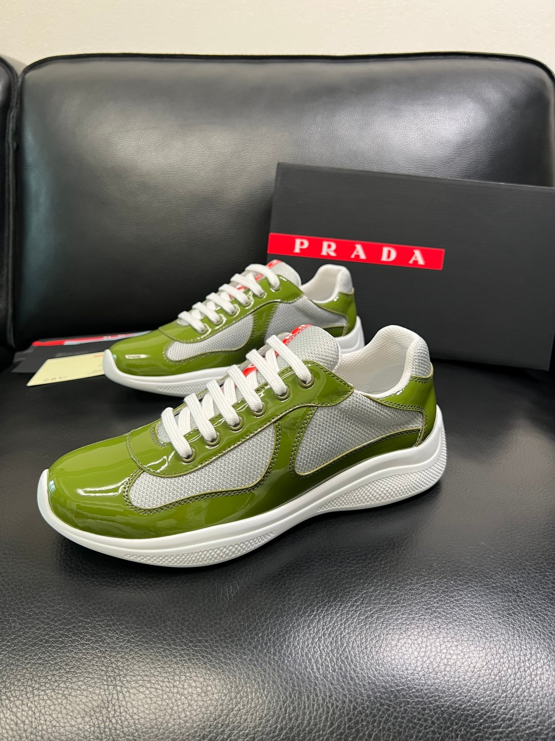 Prada Patent Leather American Cup