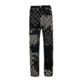 LV Pharrell Williams collaboration mosaic checkered Jeans