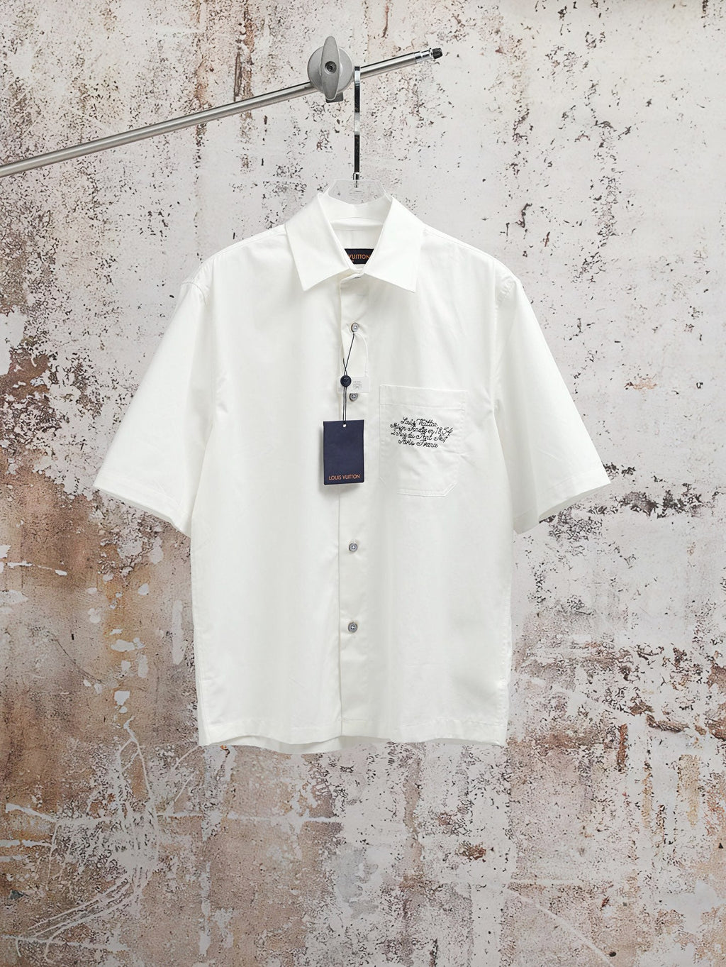 LV × Nigo Collab Short Sleeve Shirt