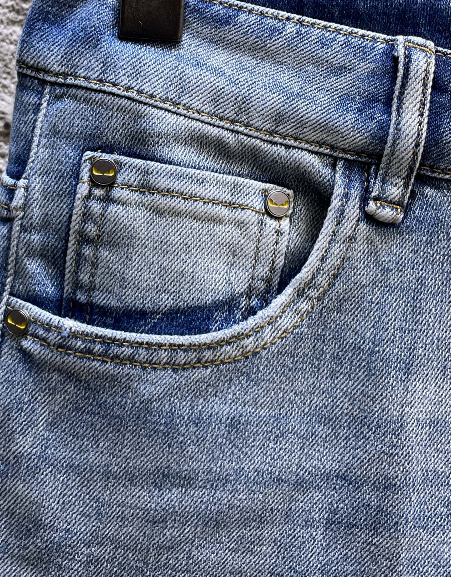 Fendi Denim Shorts