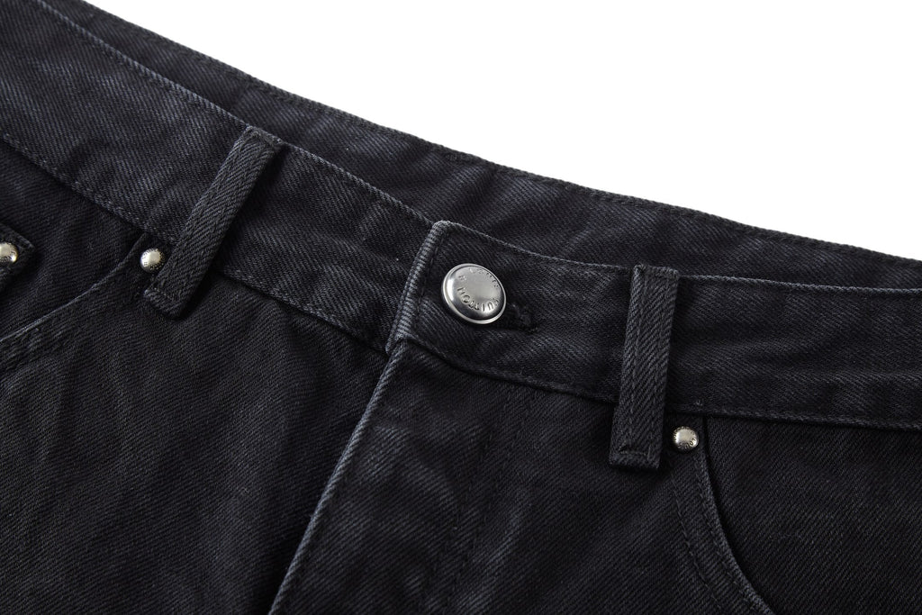 LV Ripped and Distressed Denim Pants