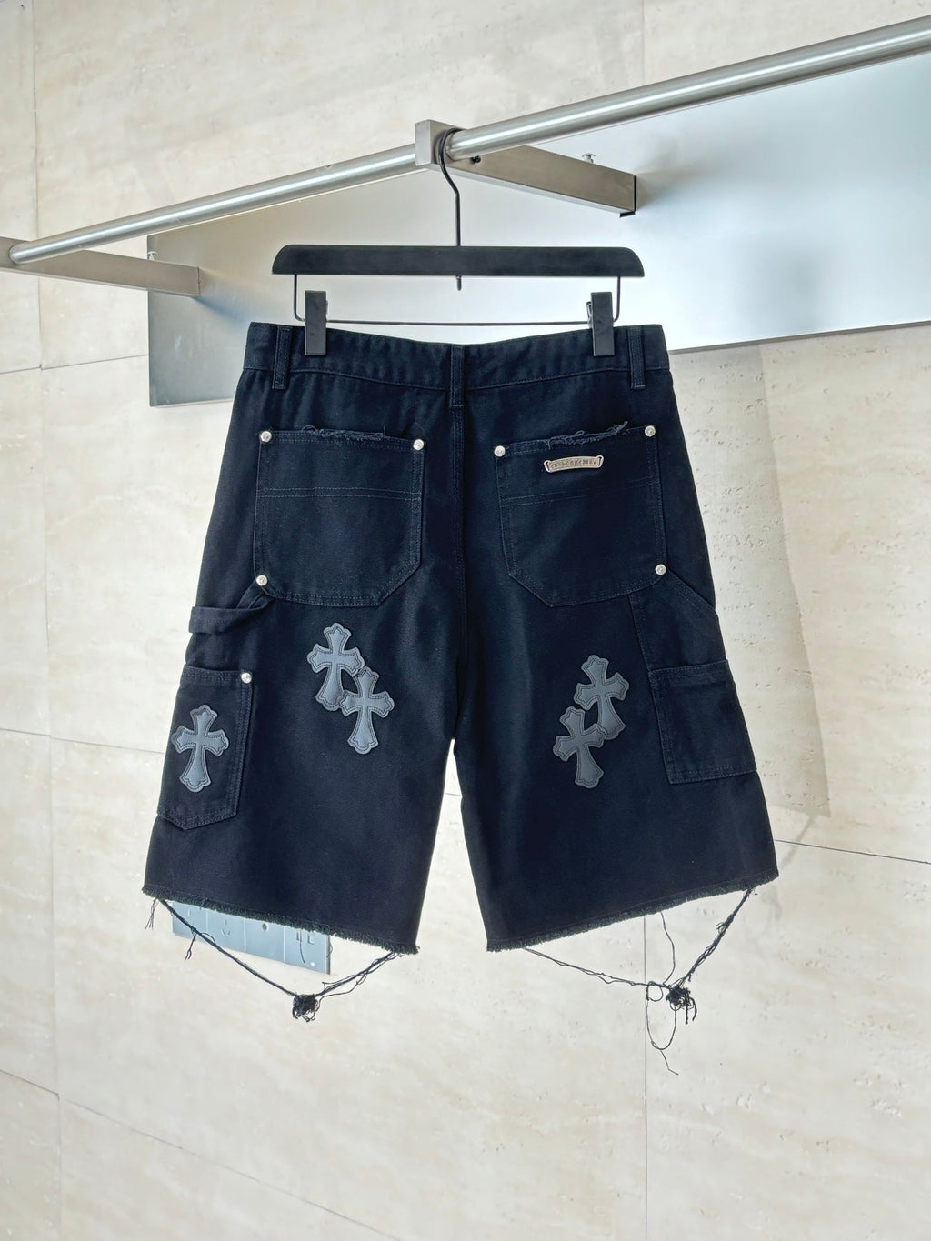 Chrome Heart Denim Shorts