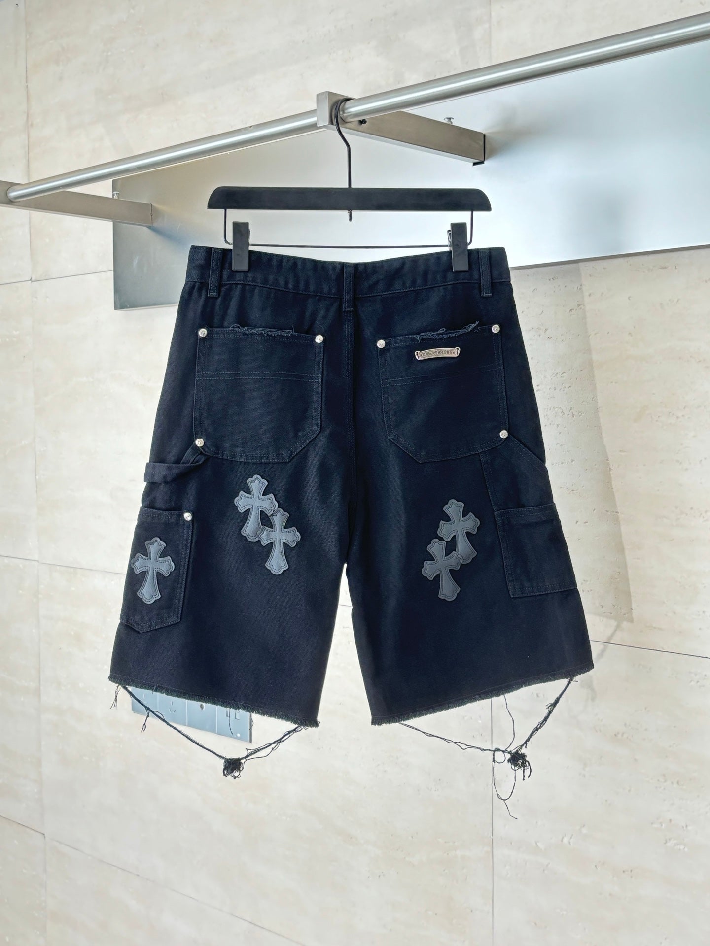Chrome Heart Denim Shorts