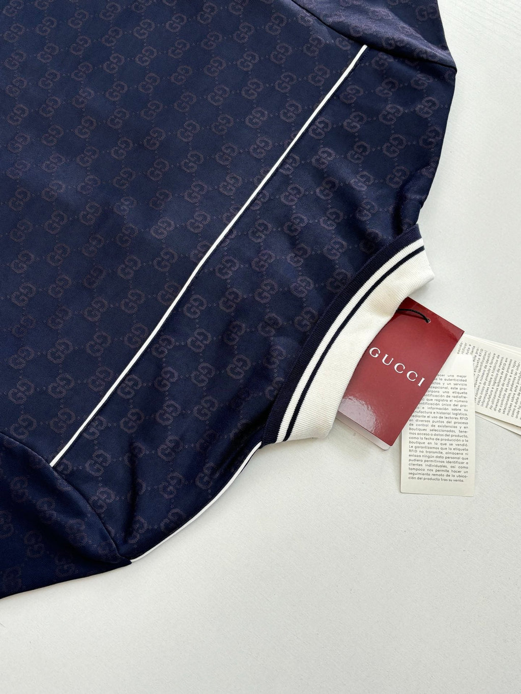 GG Jacquard Short-Sleeve Polo