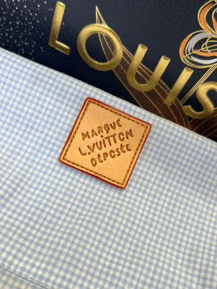 LV Casual Classic Embroidered Shirt & Pants Set