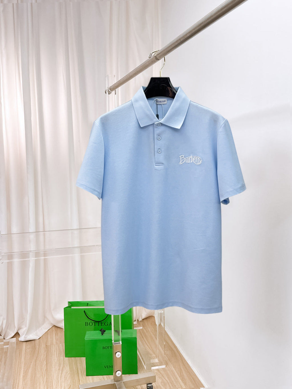 Burberry Embroidered Polo Shirt