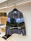 LV Plaid Print Shirt