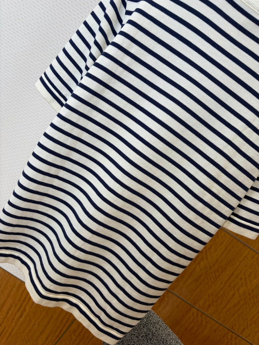 Prada Embroidered Striped Shirt