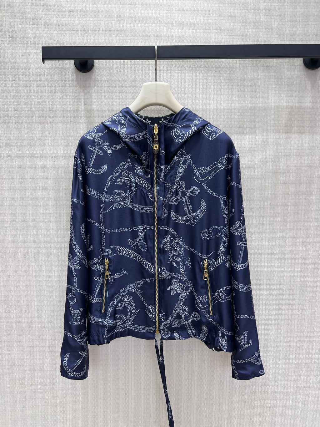 LV Nautical Print Reversible Jacket women's