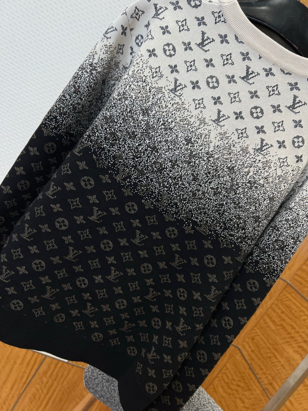 LV Gradient Jacquard Knit Sweater