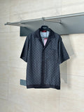 GG all over Letter Print Set Short-Sleeve Shirt