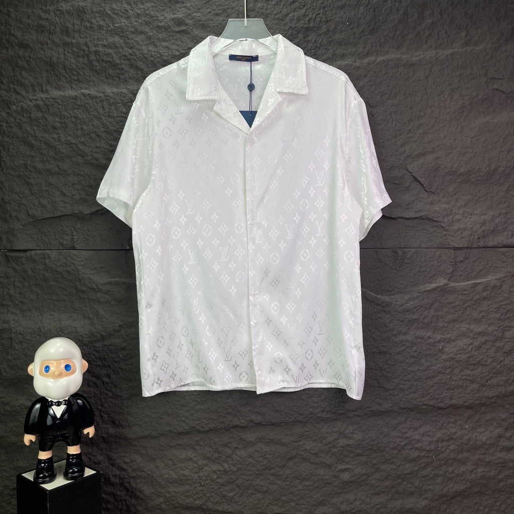 LV Jacquard Short Sleeve Shirt