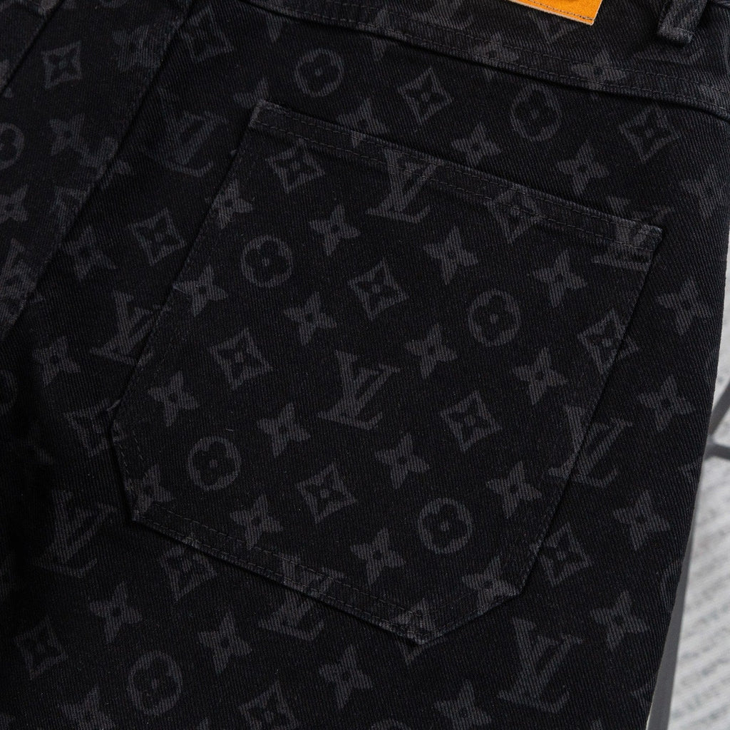LV Denim Shorts
