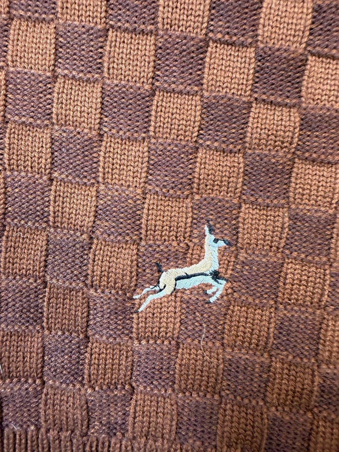 LV Animal Embroidery Sweater
