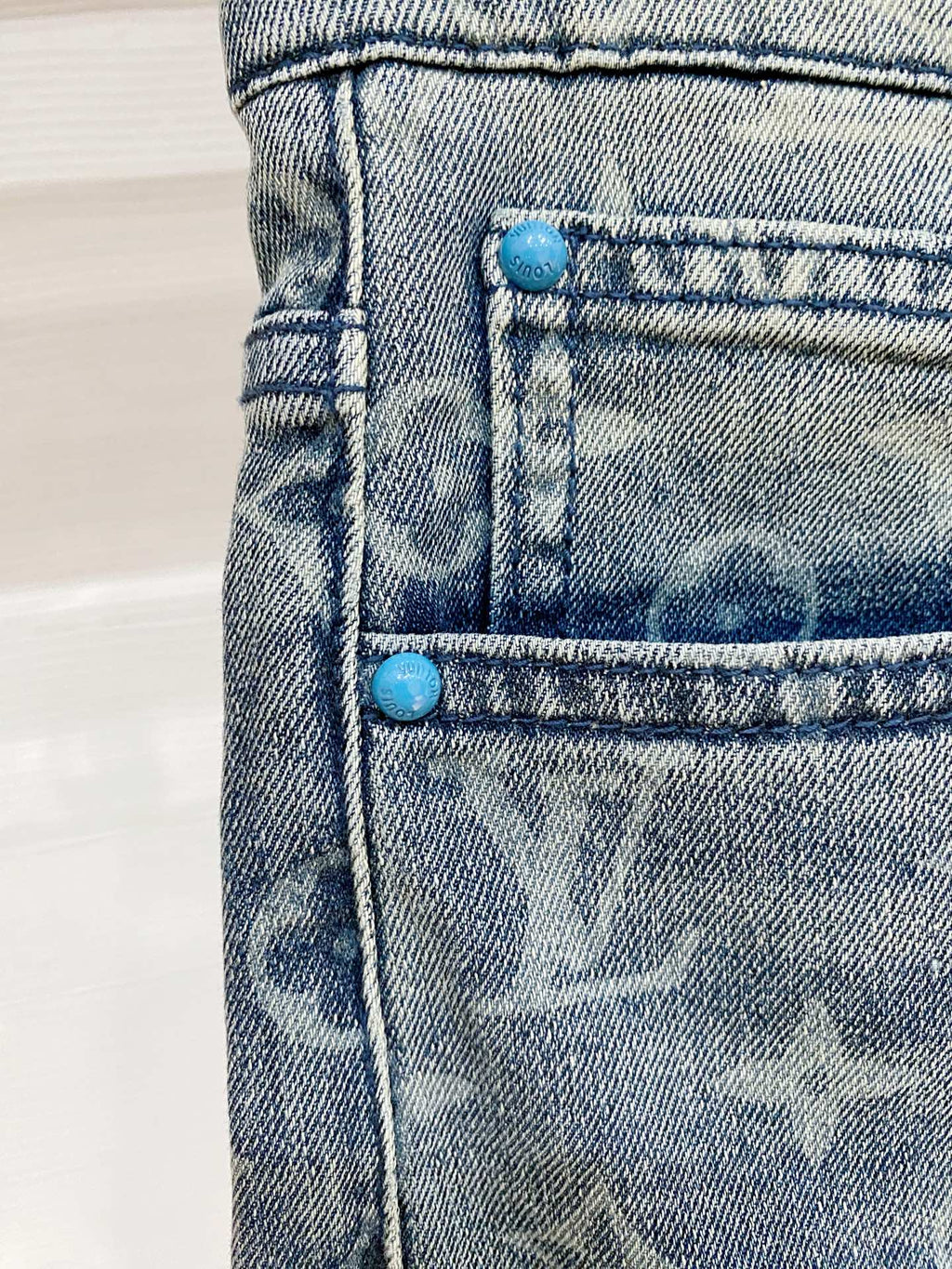 LV Denim Shorts