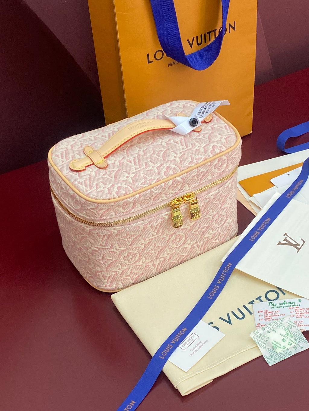 LV Mini Makeup Bag