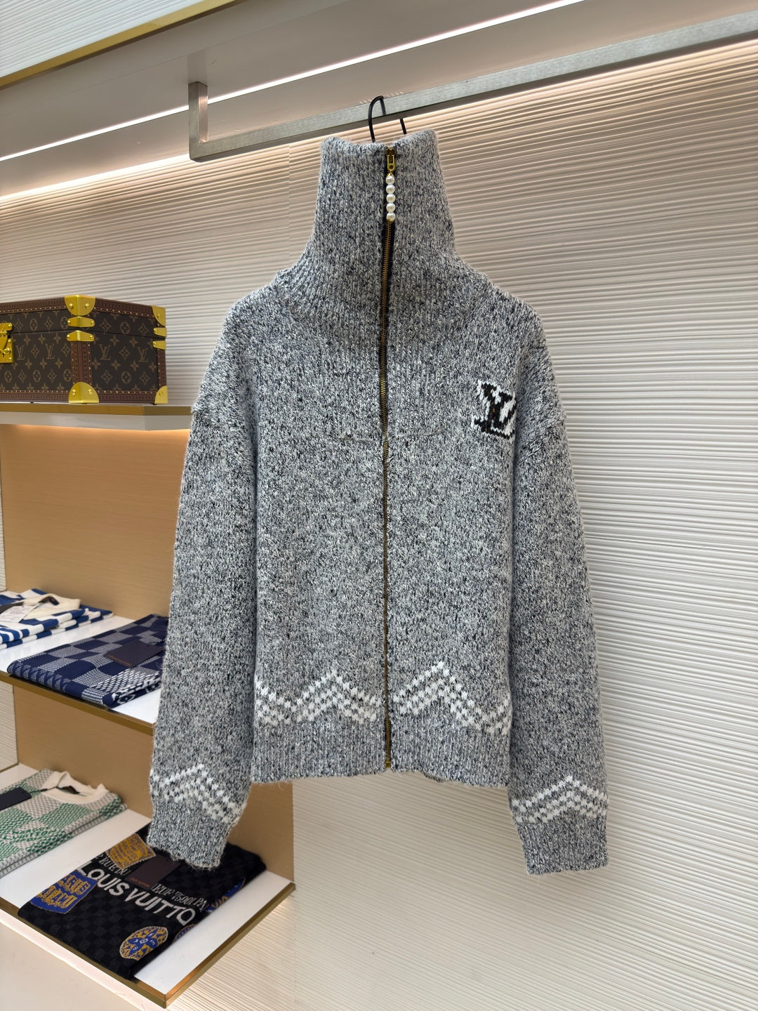 LV Pharrell Williams & Nigo Collab Knit Sweater