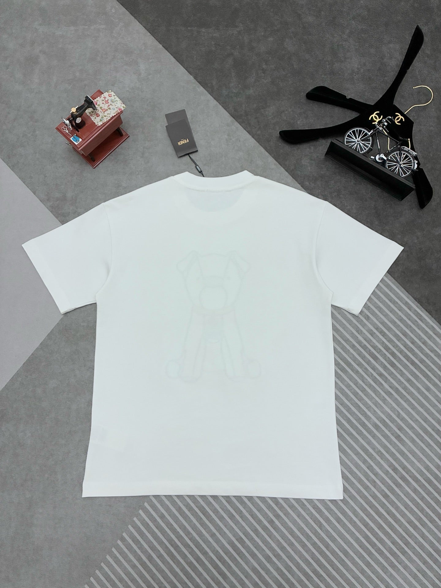 Fendi Embroidered Cotton Short-Sleeve T-Shirt