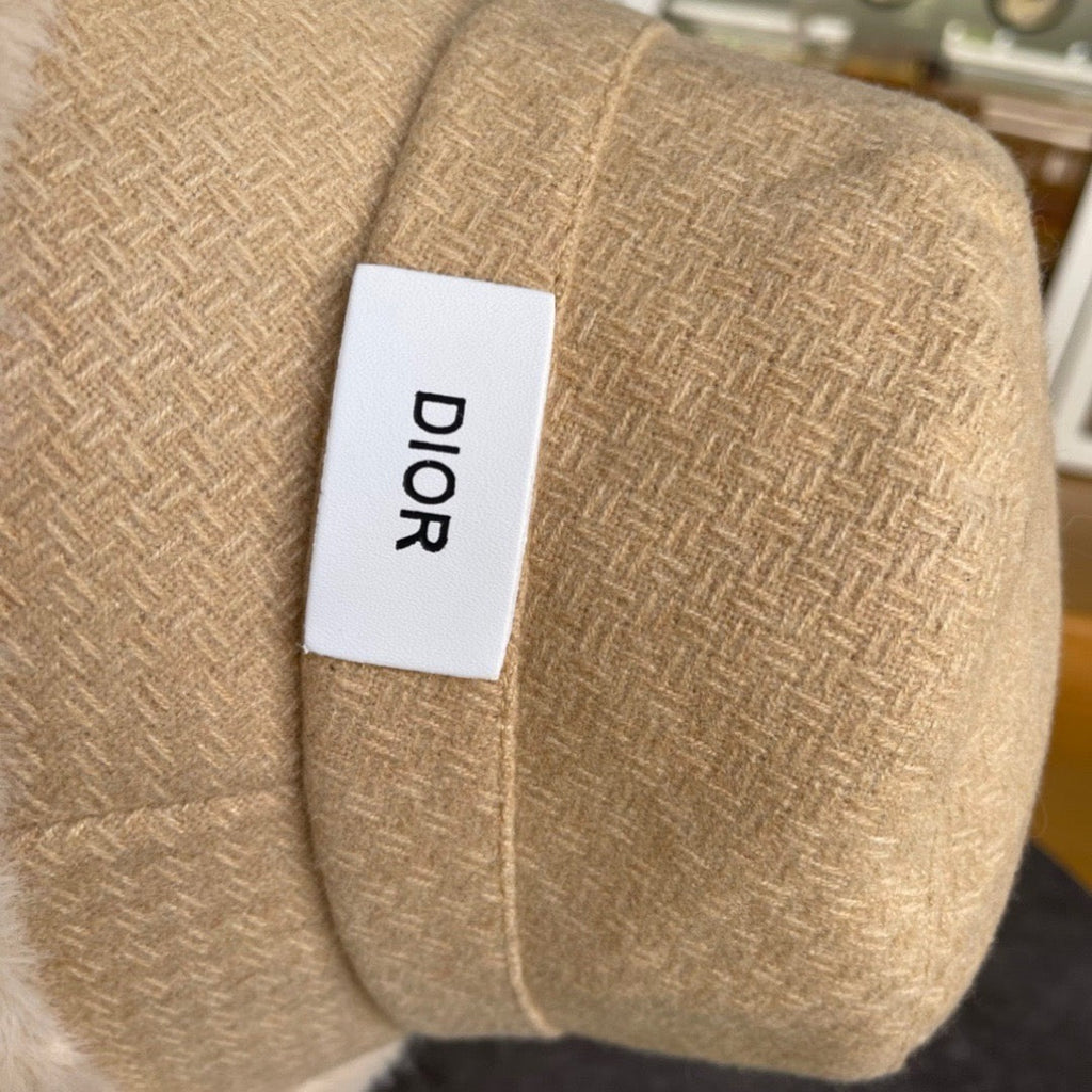 Dior Plush Bucket Hat