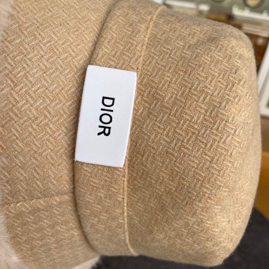 Dior Plush Bucket Hat