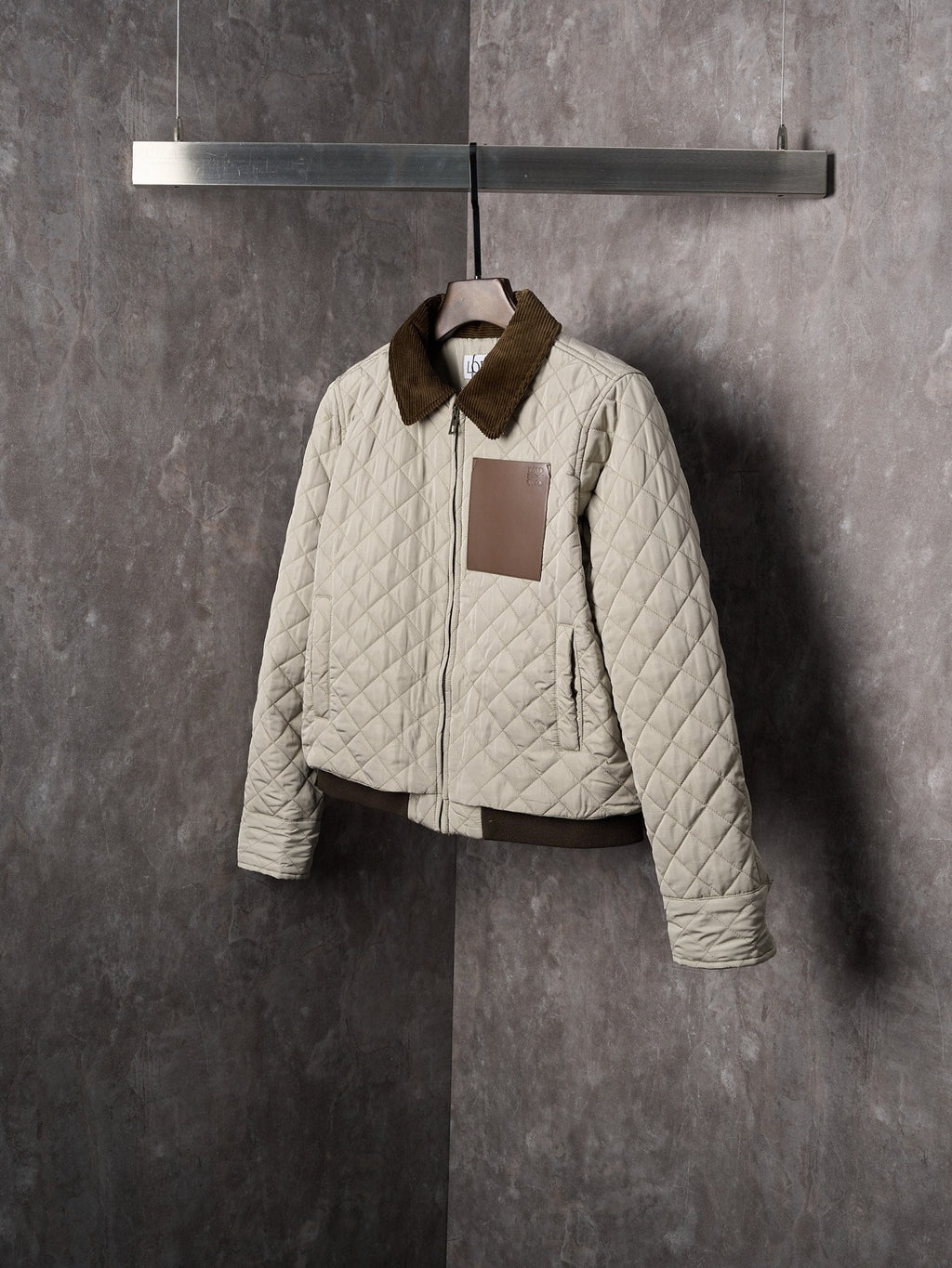 Loewe Diamond Quilted Short Jacket/Coat