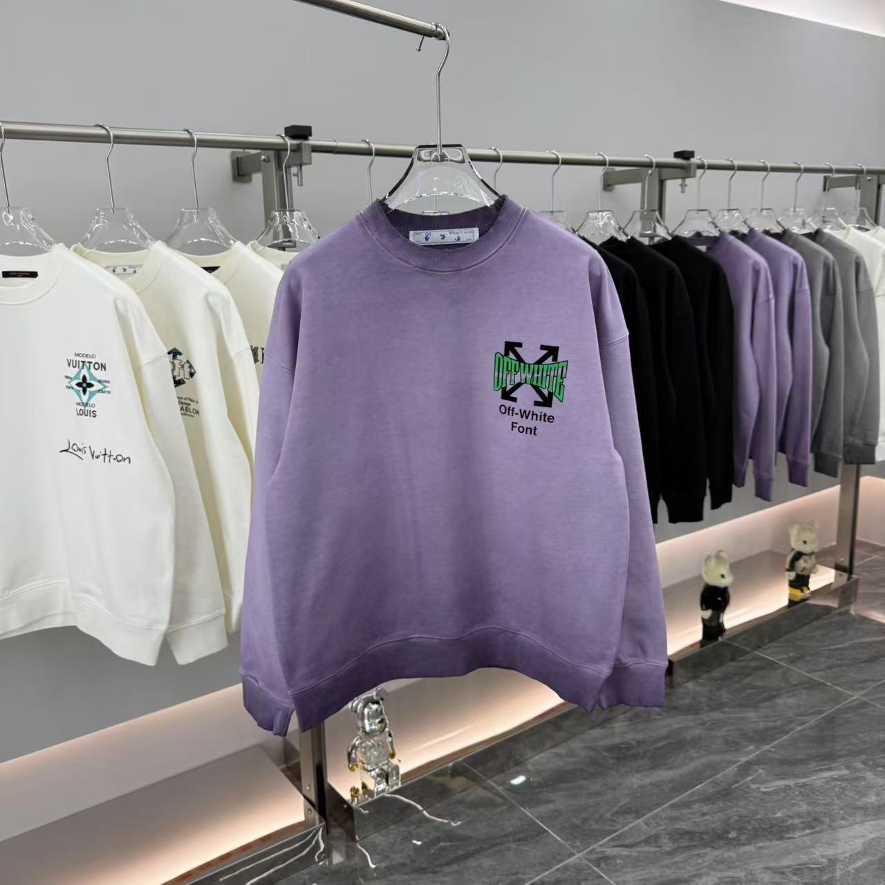 OFF Crew Neck Sweater