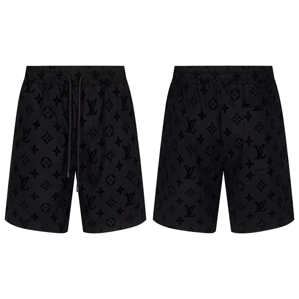 LV Flocked Shorts