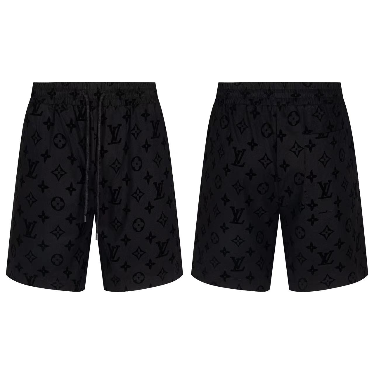 LV Flocked Shorts